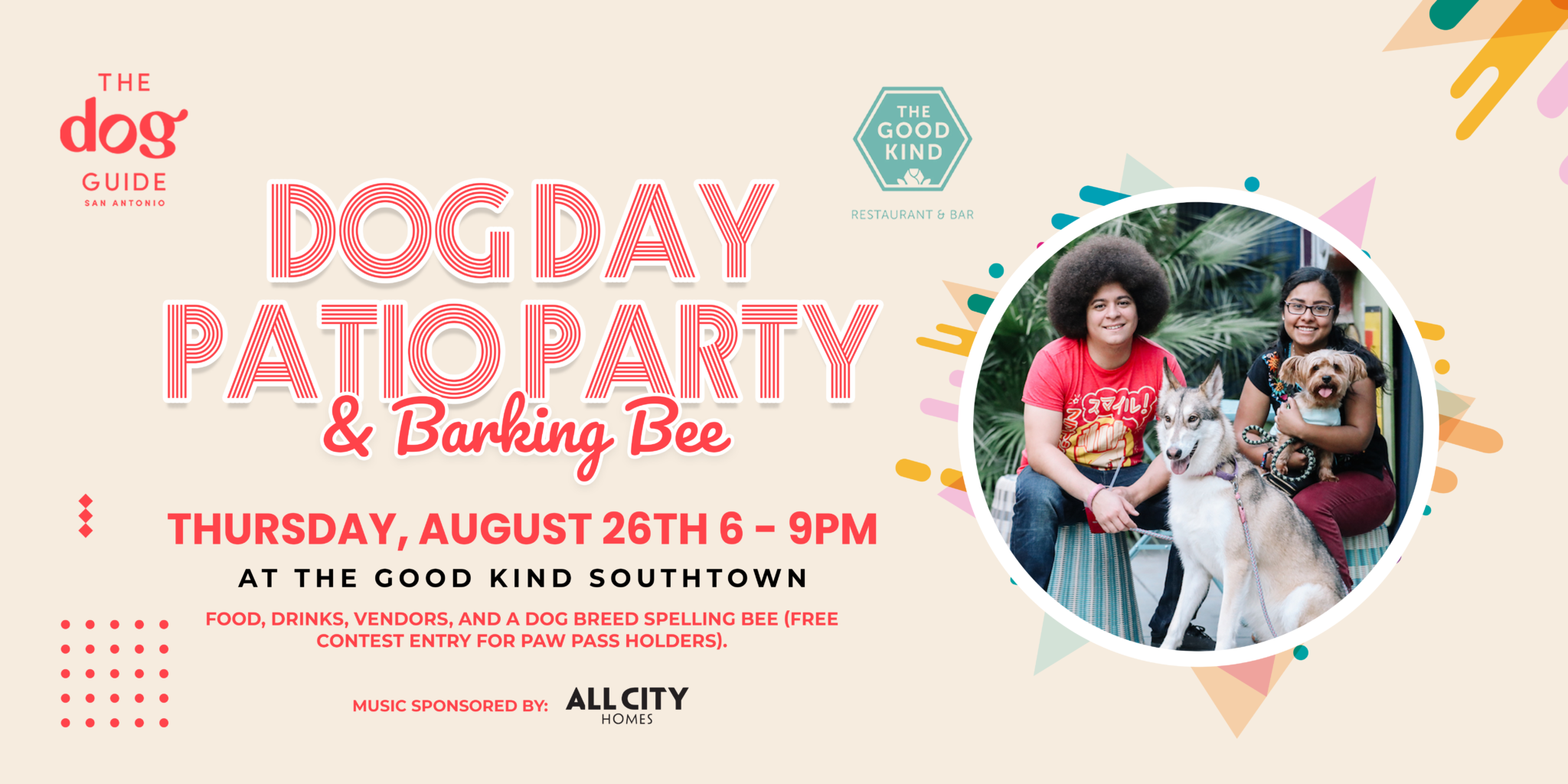 Dog Day Patio Party & Barking Bee